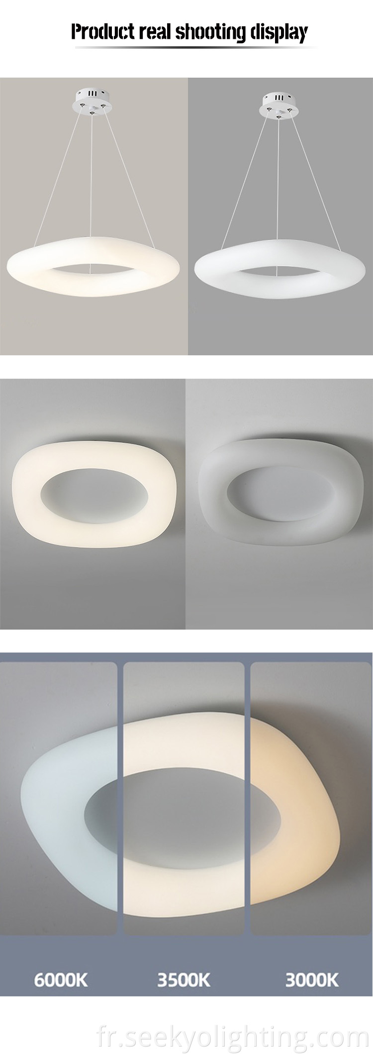 The lamp is crafted from high-quality acrylic material, ensuring its durability and longevity.